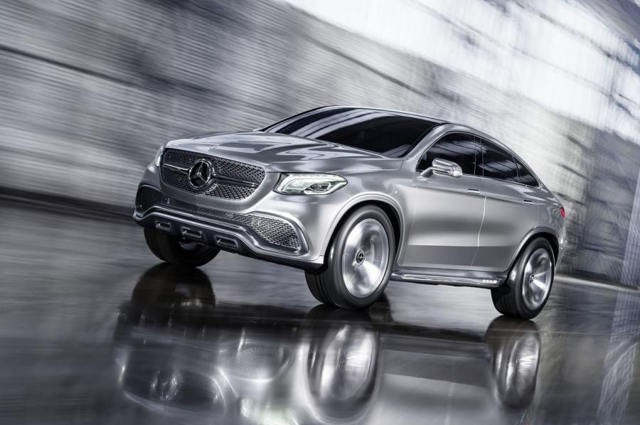  Mercedes-Benz Concept Coupe SUV 2014 года  (фото 1 из 47)